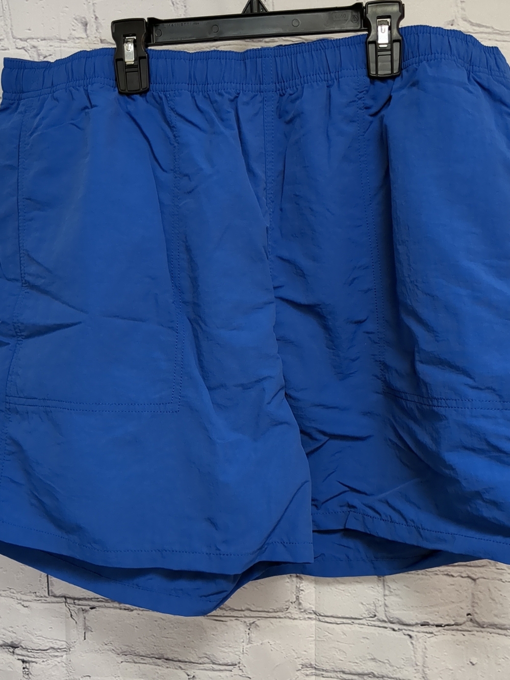 Alpine Design Bright Blue Outdoor Shorts with Logo Patch
